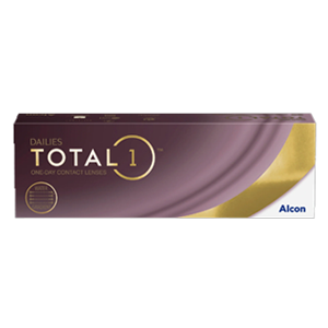 Alcon Dailies Total1 contact lenses box