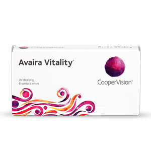 CooperVision Avaira Vitality contact lenses box