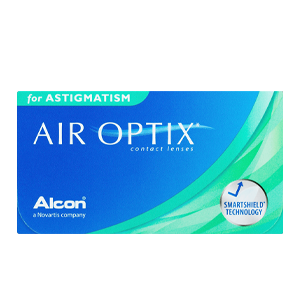 Alcon Air Optix for Astigmatism contact lenses box